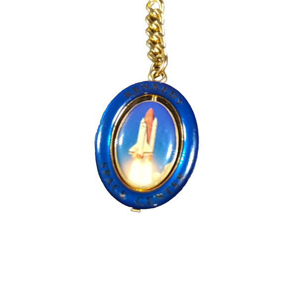 Kennedy Space Center Spinner Keychain NASA - Picture 5 of 7